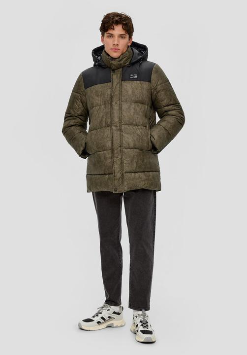 Immagine prodotto s.Oliver Outdoor-Mantel Steppjacke in Colour Blocking-Optik