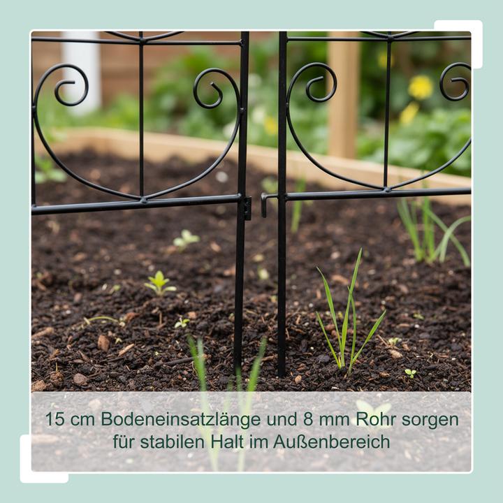 Produktbild Relaxdays Rankgitter-Set (1 cm, 50 cm)