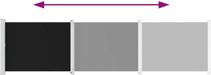 Actual product image vidaXL Seitenmarkise (6 m)