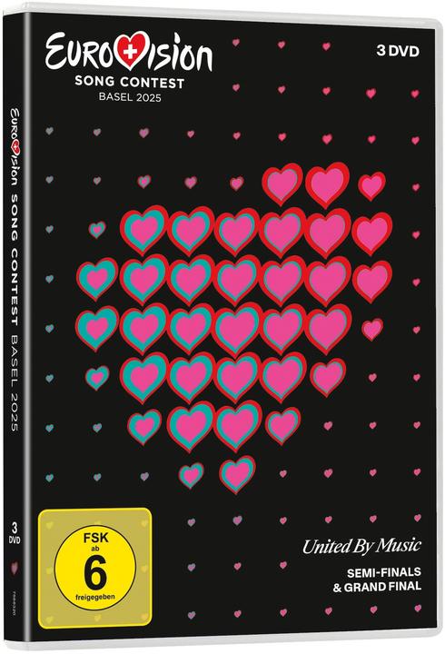 Actual product image Eurovision Song Contest Basel 2025 (3DVD) (3D DVD, German)