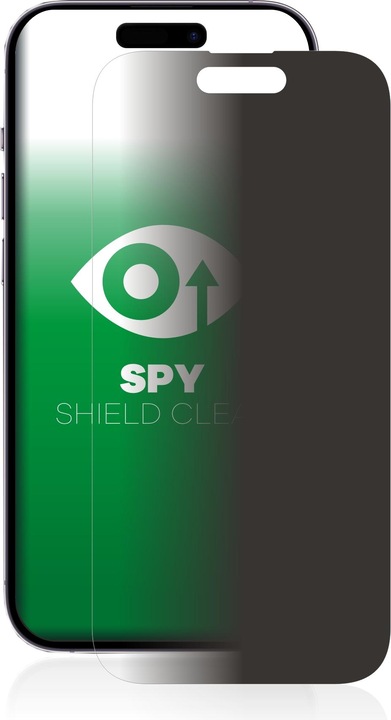Actual product image upscreen Spy Shield Privacy Protector (1 Piece, Apple iPhone 14 Pro)