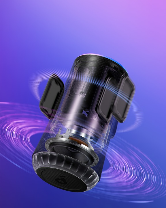 Immagine prodotto soundcore Głośnik Glow Czarny (18 h, Porta USB)