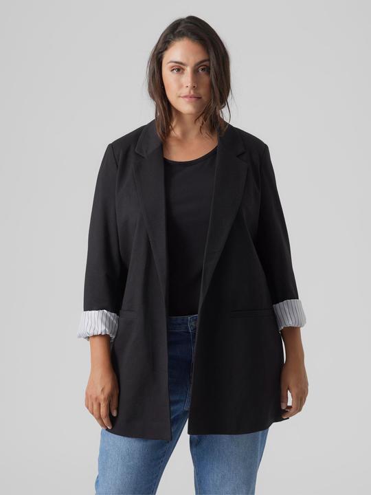 Produktbild Vero Moda Locker geschnitten Reverskragen Curve Blazer Blazer (52)