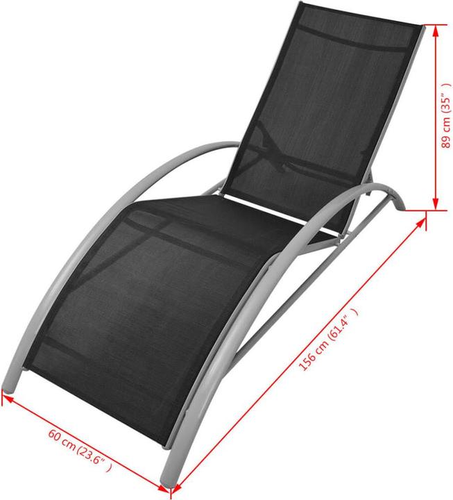 Immagine prodotto vidaXL Sonnenliege (156 cm)
