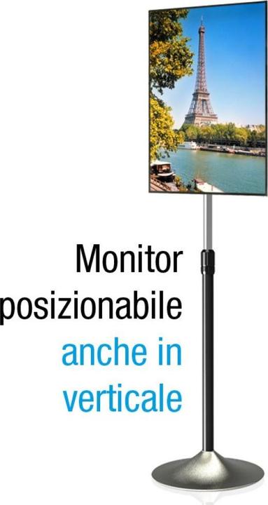 Actual product image Techly column support (22 kg, 13" - 27")