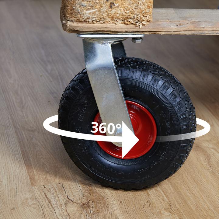 Actual product image Relaxdays swivel wheels (120 kg)