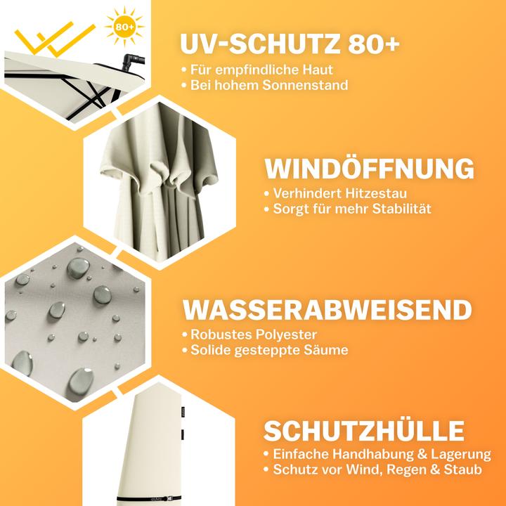 Produktbild Kingsleeve Ampelschirm (3.30 m)