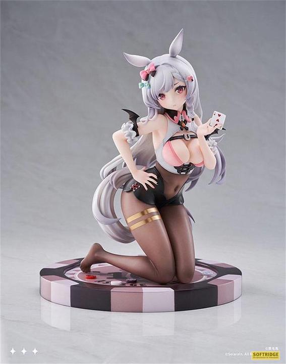 Actual product image Solarain Original Character statuette PVC 1/7 Ashige-chan: Lucky Dealer Ver. 19 cm