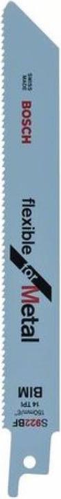 Produktbild Bosch Professional Zubehör Säbelsägeblatt S 922 BF, Flexible for Metal, 100er-Pack