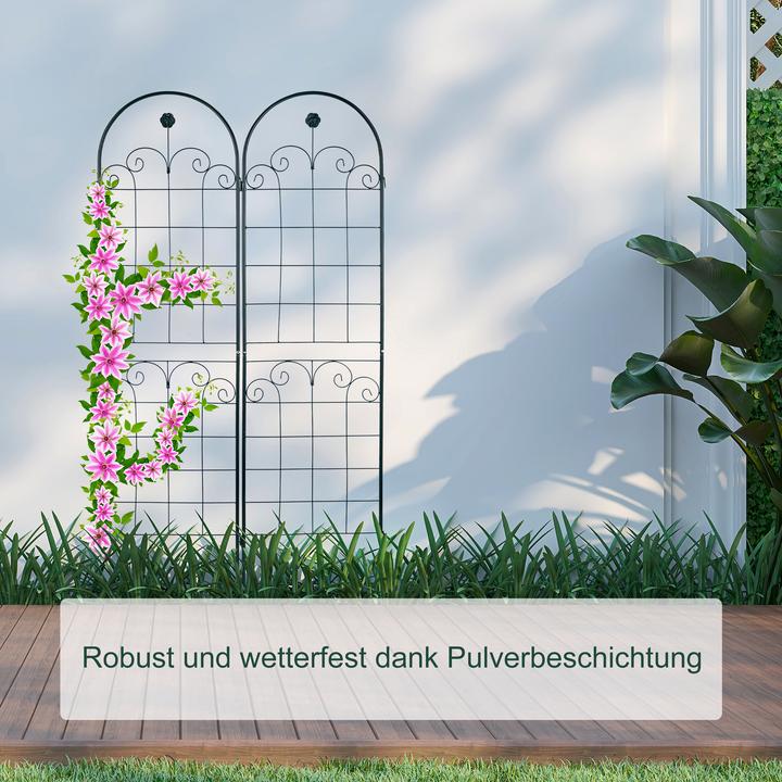 Immagine prodotto Relaxdays Set da 2 grigliati per rampicanti (1.50 cm, 50 cm)