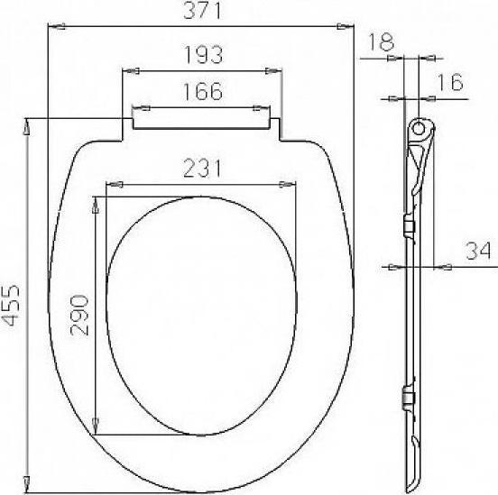 Image du produit Woltu WC-Sitz Rose