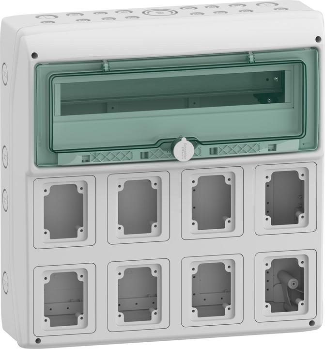 Actual product image Schneider Electric Small distribution board AP Acti9 1x18TE Kst IP65 13182