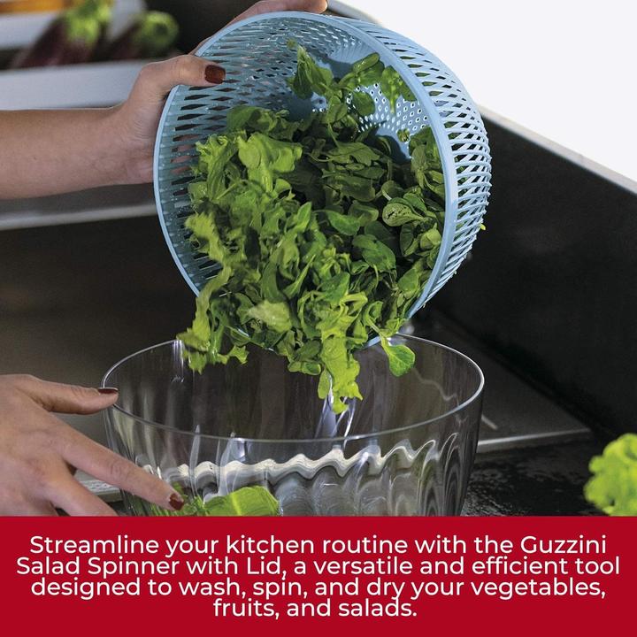 Produktbild Guzzini SPIN&STORE Salatschleuder mit Deckel
