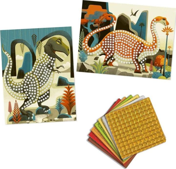 Produktbild Djeco Mosaik Dinosaurier