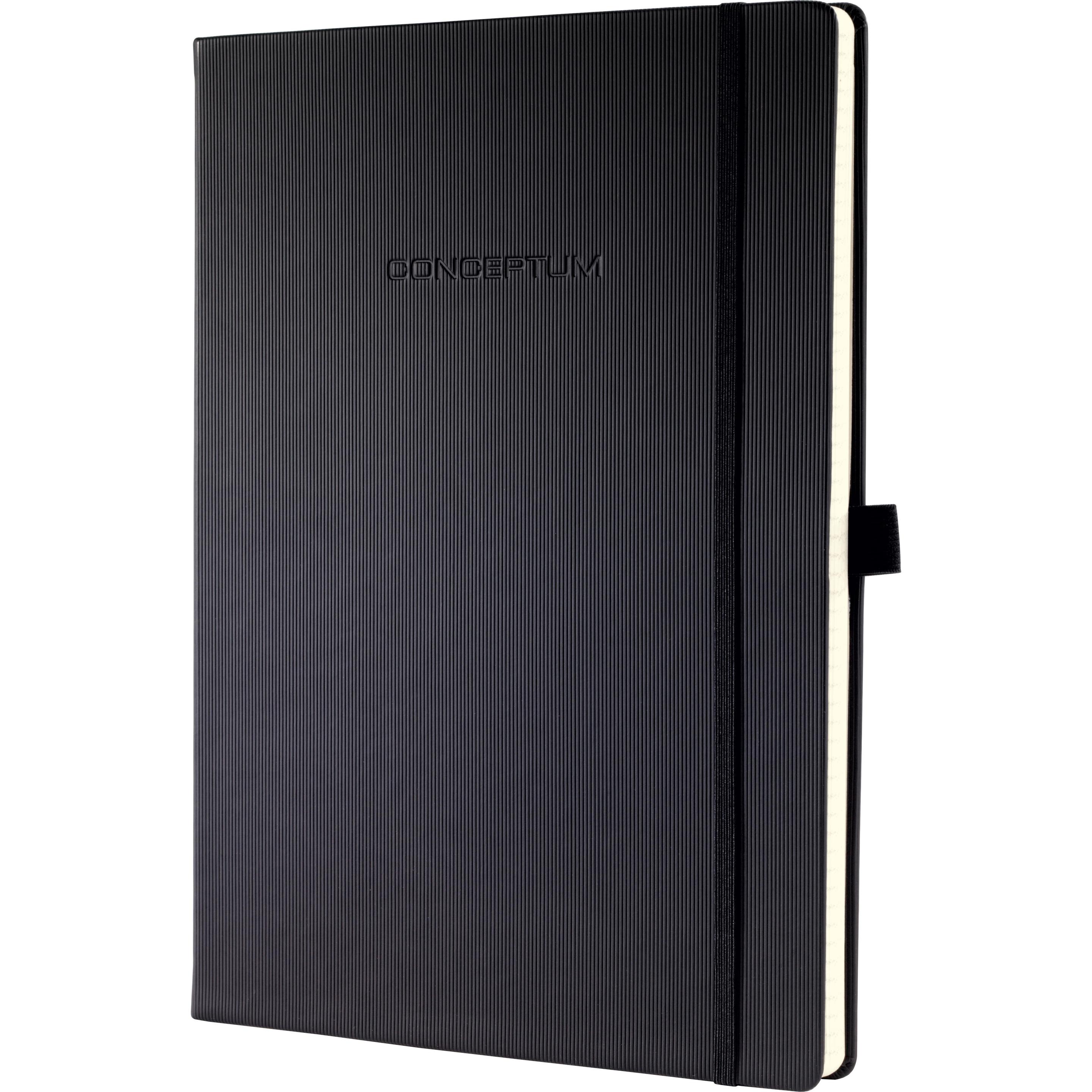 Sigel, Heft + Block, Pure, Hardcover (A4, Kariert, Harter Einband)