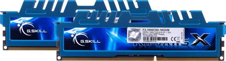 Produktbild G.Skill RipjawsX (2 x 8GB, 1600 MHz, DDR3-RAM, DIMM)