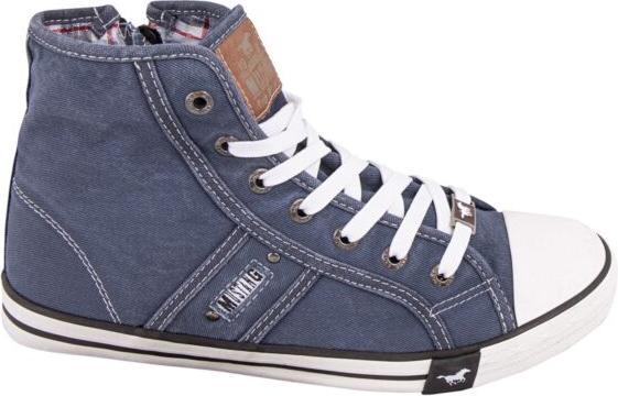 Image du produit Mustang Baskets Mid Cut pour hommes bleu jean (44)