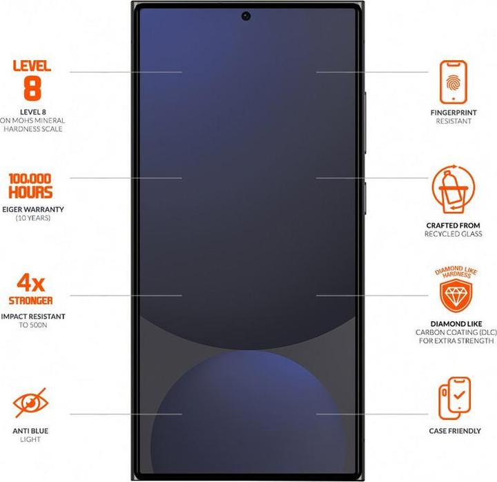 Immagine prodotto Eiger Mountain Glass Ultra Edge (Samsung Galaxy S26 Ultra)