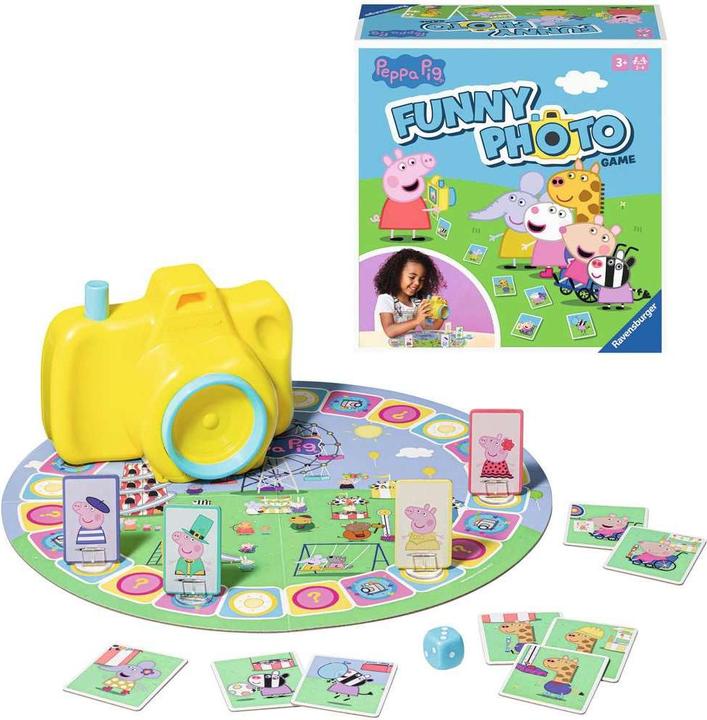 Image du produit Ravensburger Peppa Pig Funny Photo Game,d/f/i (Anglais, Allemand, Français, Espagnol, Italien, Portugais, Islandais)