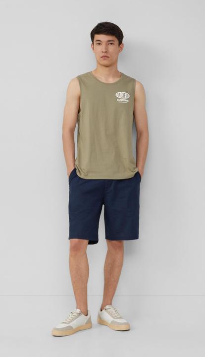 Actual product image S.Oliver T-Shirt Tanktop aus Baumwollle mit Frontprint (L)