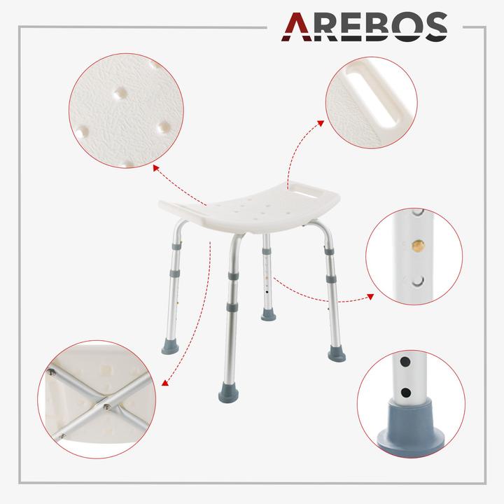 Produktbild Arebos Badhocker (100 kg)