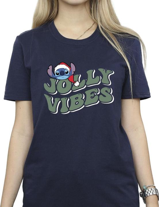 Image du produit Disney - T-shirt LILO & STITCH JOLLY CHILLING VIBES - Femme (5XL)