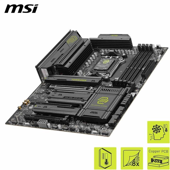 Produktbild MSI MAG X870E TOMAHAWK WiFi (AM5, AMD X870E, ATX)