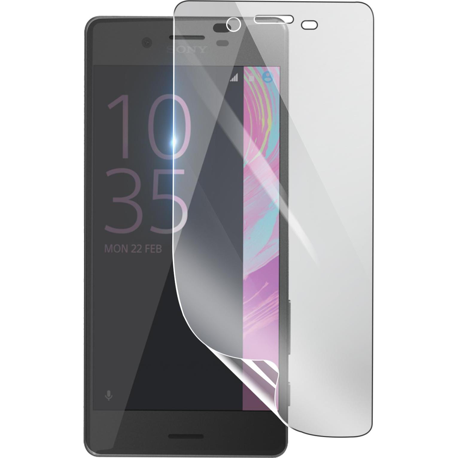 3MK Hydrogel Bildschirmfolie für Sony Xperia X (1 Stück, Sony Xperia X), Smartphone Schutzfolie, Transparent