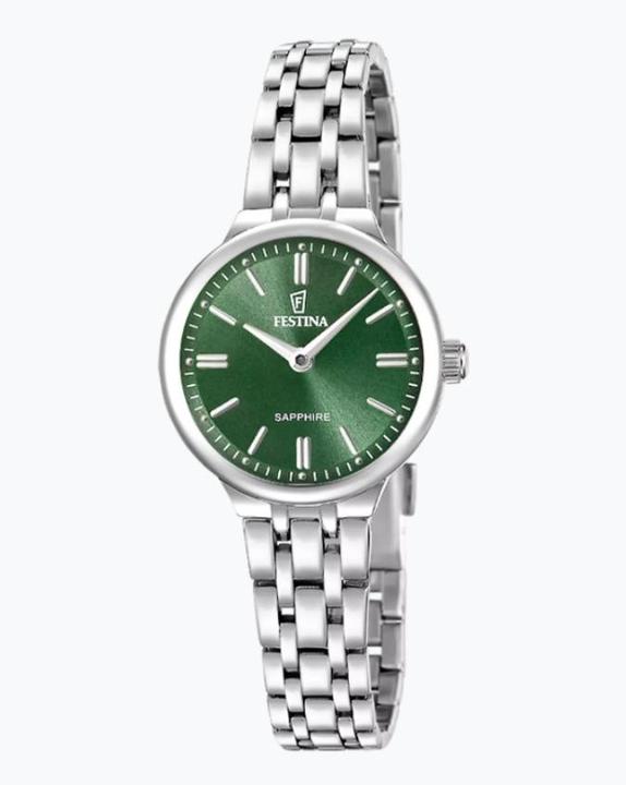 Produktbild Festina Mademoiselle Vert Uhr, Edelstahlarmband, Damen (Analoguhr, 26 mm)