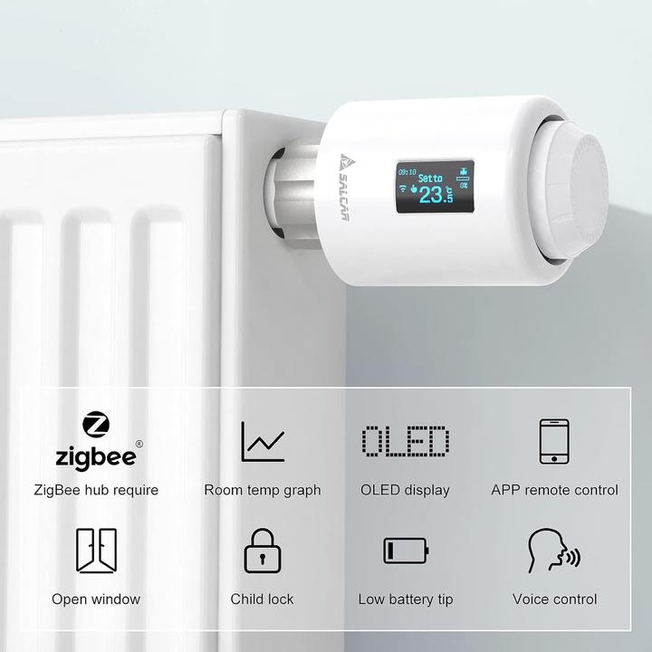 Image du produit Salcar Smartes Heizkörperthermostat-Set
