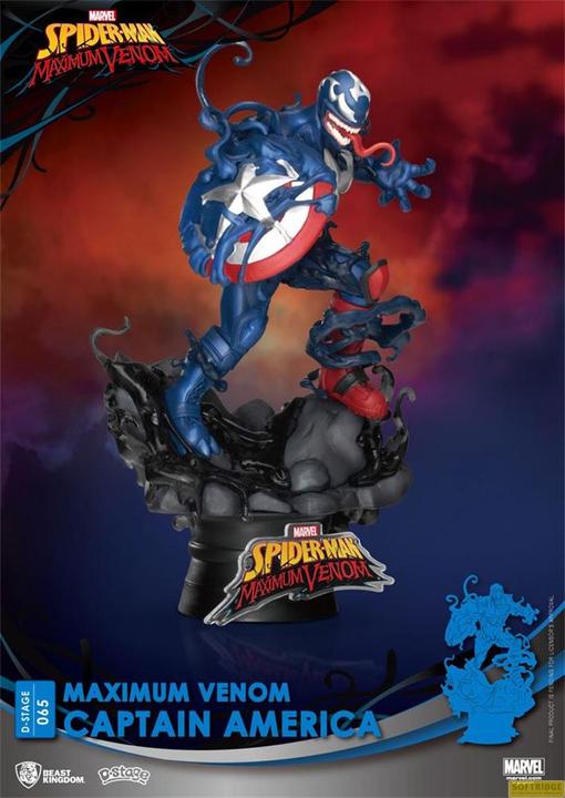 Marvel Comics D-Stage Diorama PVC Maximum Venom Little