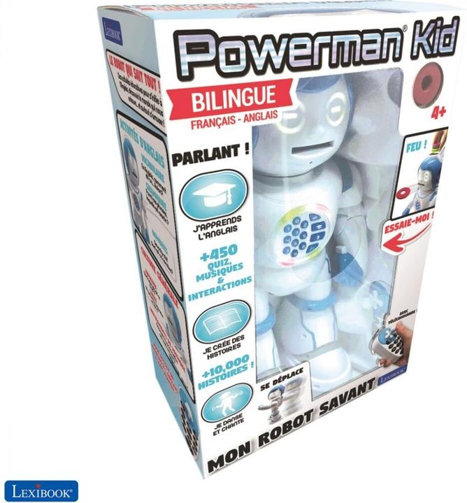 Produktbild Lexibook Powerman Kid Lernroboter ROB90FR (Deutsch, Englisch, Französisch)