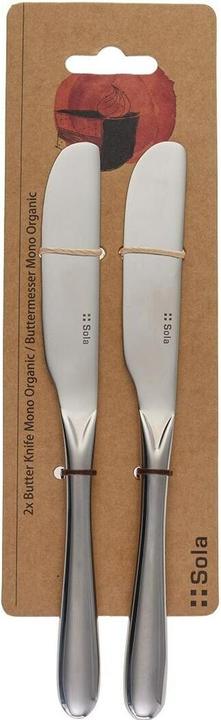 Produktbild Sola Buttermesser Basic Alpha, poliert, 2 Stück (2 Stk., Messer)