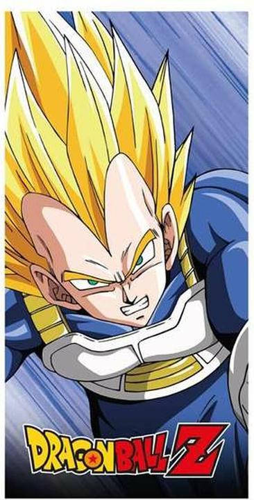 Cerdá Dragon Ball Z Towel Super Saiyajin Vegeta 70 x 140 cm (70 x 140 cm)