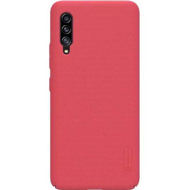 Nillkin Super Frosted Shield Series (Samsung Galaxy A90 5G), Smartphone Hülle, Rot