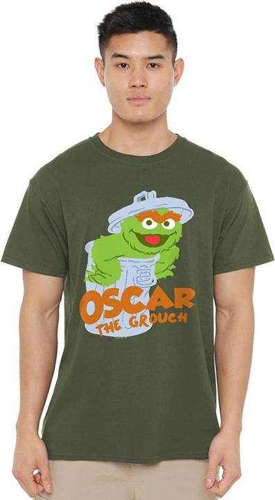 Immagine prodotto Maglietta Oscar The Grouch (Oscar il Brontolone) Adulto Unisex (XXL)
