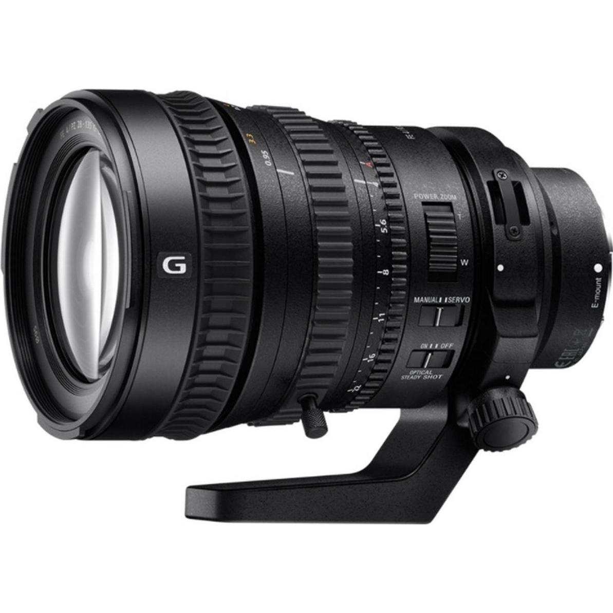 Sony FE PZ 28-135mm f/4 G OSS, E-Mount (Sony E, Vollformat), Objektiv, Schwarz