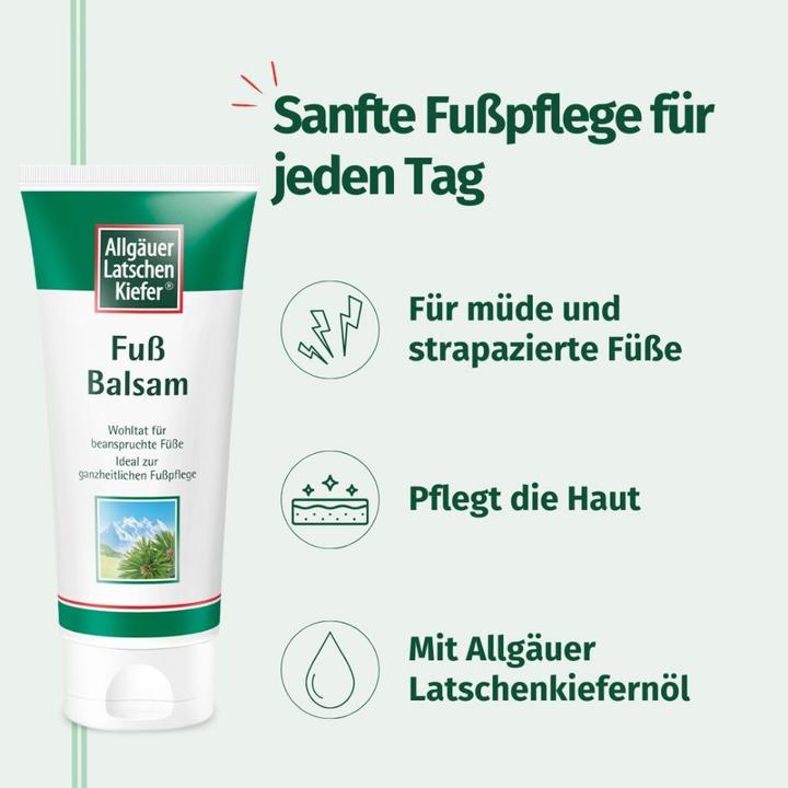 Energie-Label Allgäuer Fuss Balsam (Fusscrème & Fussgel, 100 ml)