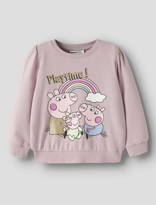 Produktbild Name it Nmfnori Peppa Sweat Bru Lnoos Cplg (92)