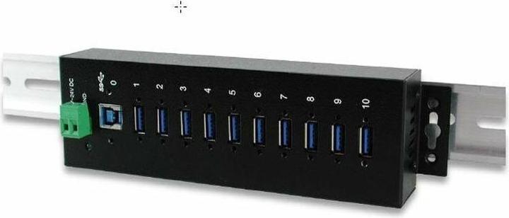 Actual product image Exsys EX-1112HMS, 12xUSB 3.0/3.1 Metal HUB (USB-B, 12 Ports)