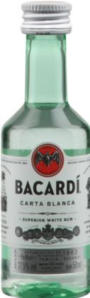 Actual product image Bacardi Carta Blanca Superior White Rum (1 x 5 cl)