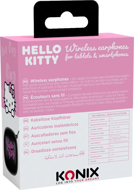 Produktbild Konix HELLO KITTY - Blanc - Ecouteurs Sans Fil TWS Mini