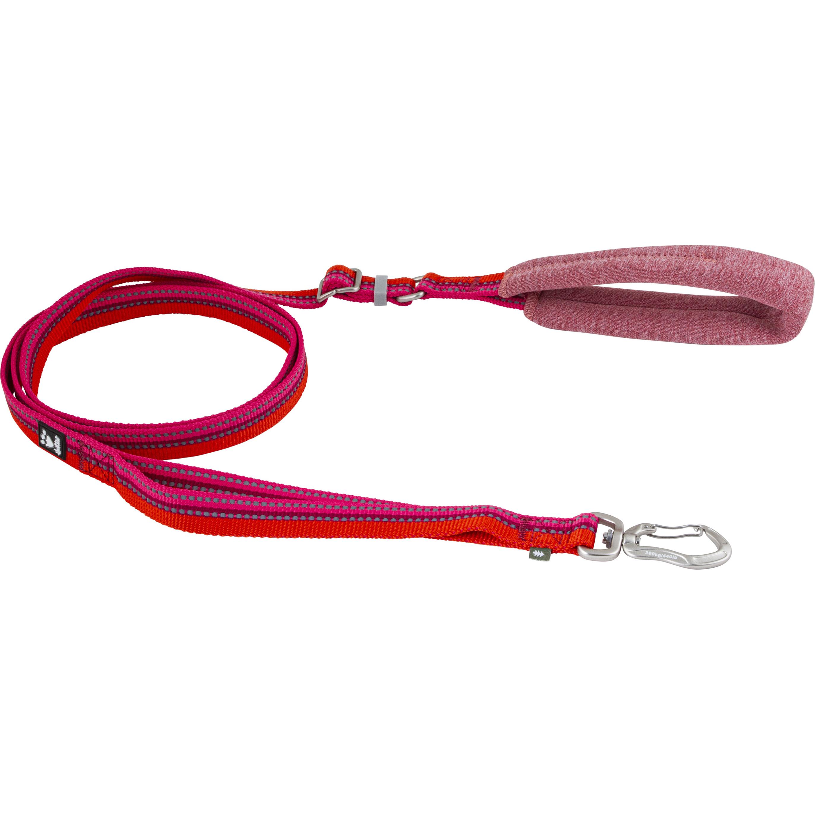 Comparer les prix de Hurtta Ligne réglable ECO rosehip 120-180cm/20mm (Chien, Général, Promenade), Collier + laisse