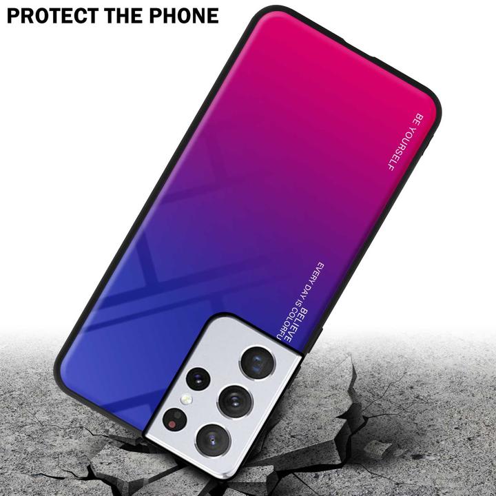 Immagine prodotto Cadorabo Manicotto per vetro in TPU a 2 colori (Samsung Galaxy S22 Ultra)