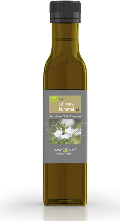 Amazonas Schwarzkümmelöl 100% Bio Ägypten (1 Stück, Öl, 483 g)