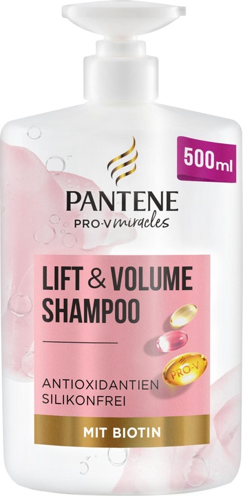 Produktbild Pantene Lift & Volume (500 ml, Flüssiges Shampoo)