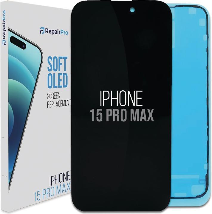 Actual product image RepairPro | iPhone 15 Pro Max | Replacement Screen (120Hz) | Soft OLED