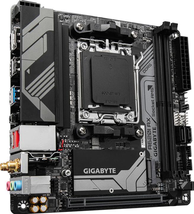 Actual product image Gigabyte A620I AX (AM5, AMD A620, Mini-ITX)
