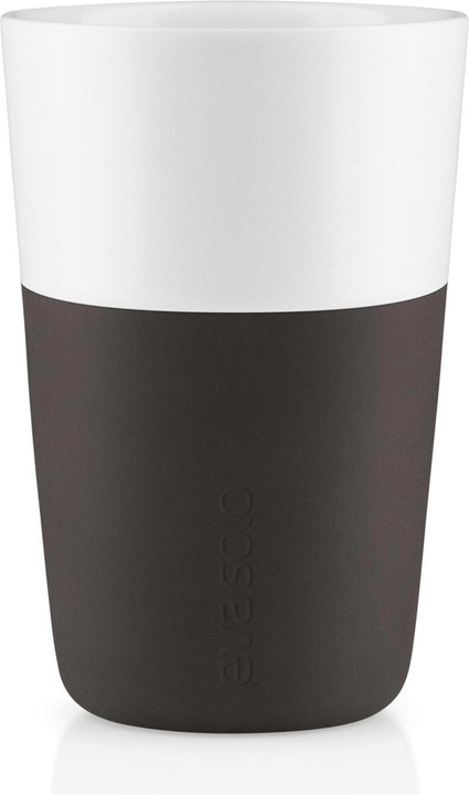 Actual product image Eva Solo Latte Macchiato Mug 360 ml, 2 pieces, Brown/White (360 ml, 2 x)
