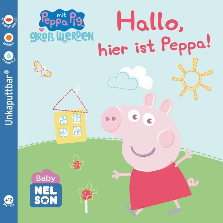 Actual product image Baby (indestructible) 1: Hello, here (German)